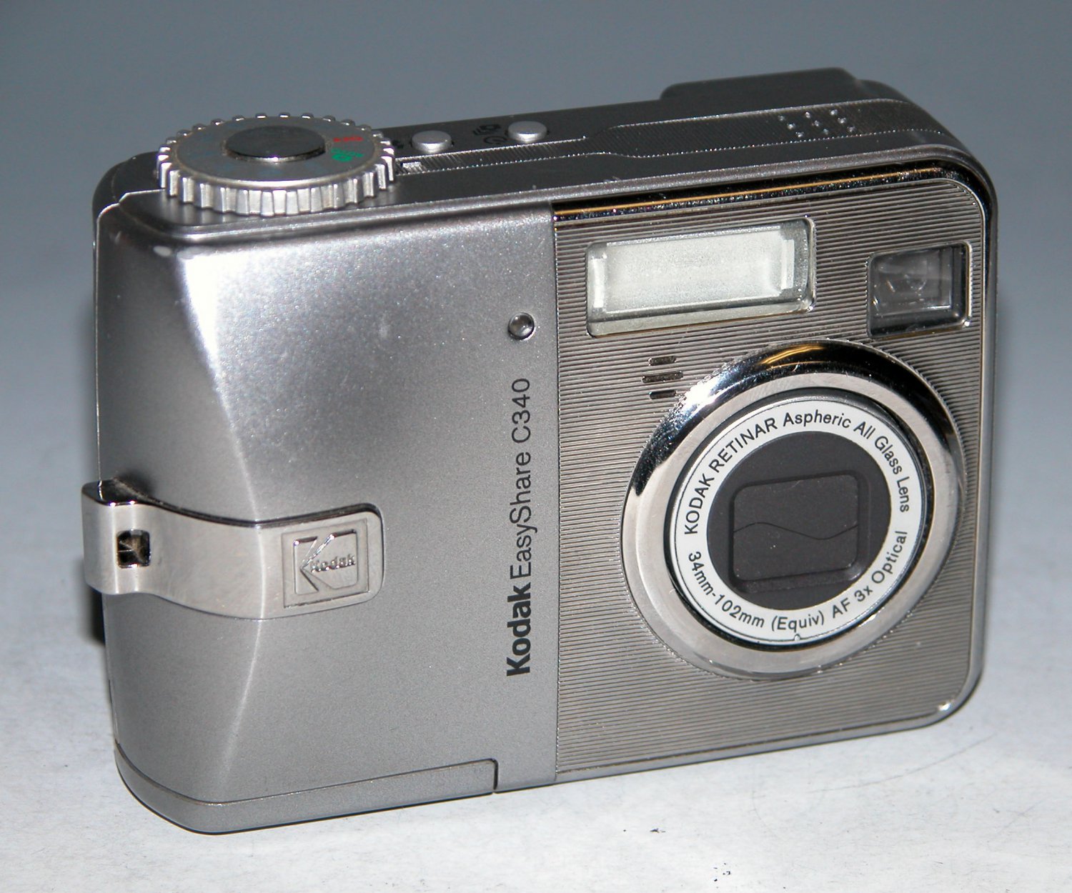 Kodak EasyShare C340 5.0MP Digital Camera - Silver #6807