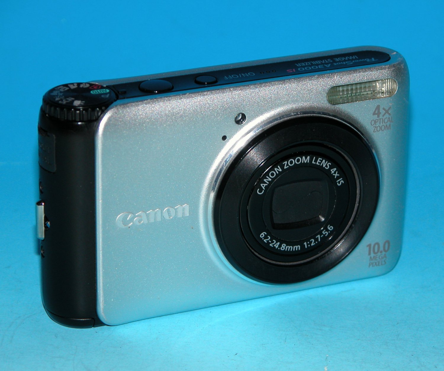 Canon PowerShot A3000 IS 10.0MP Digital Camera - Silver #3498