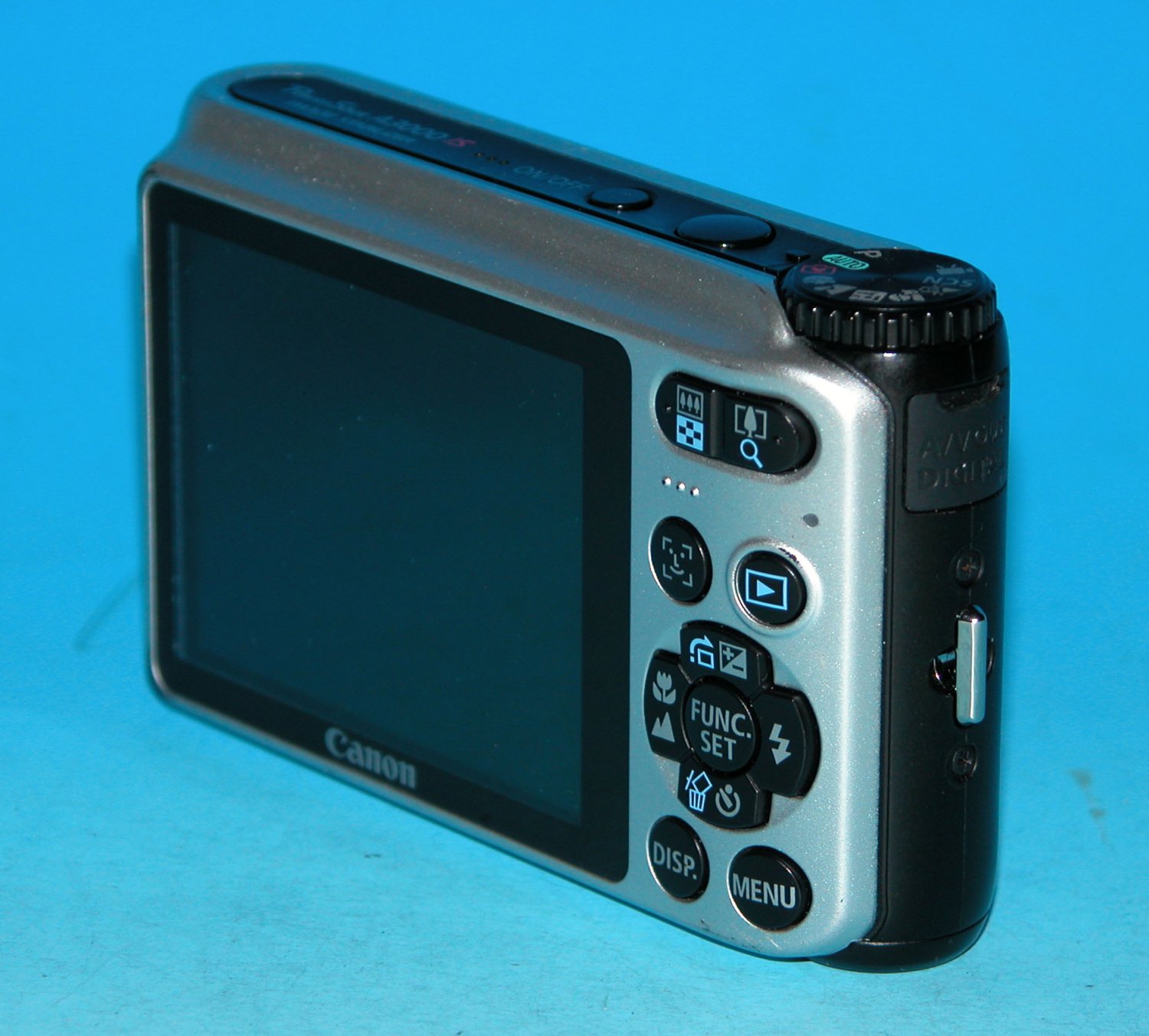 Canon PowerShot A3000 IS 10.0MP Digital Camera Silver 3498
