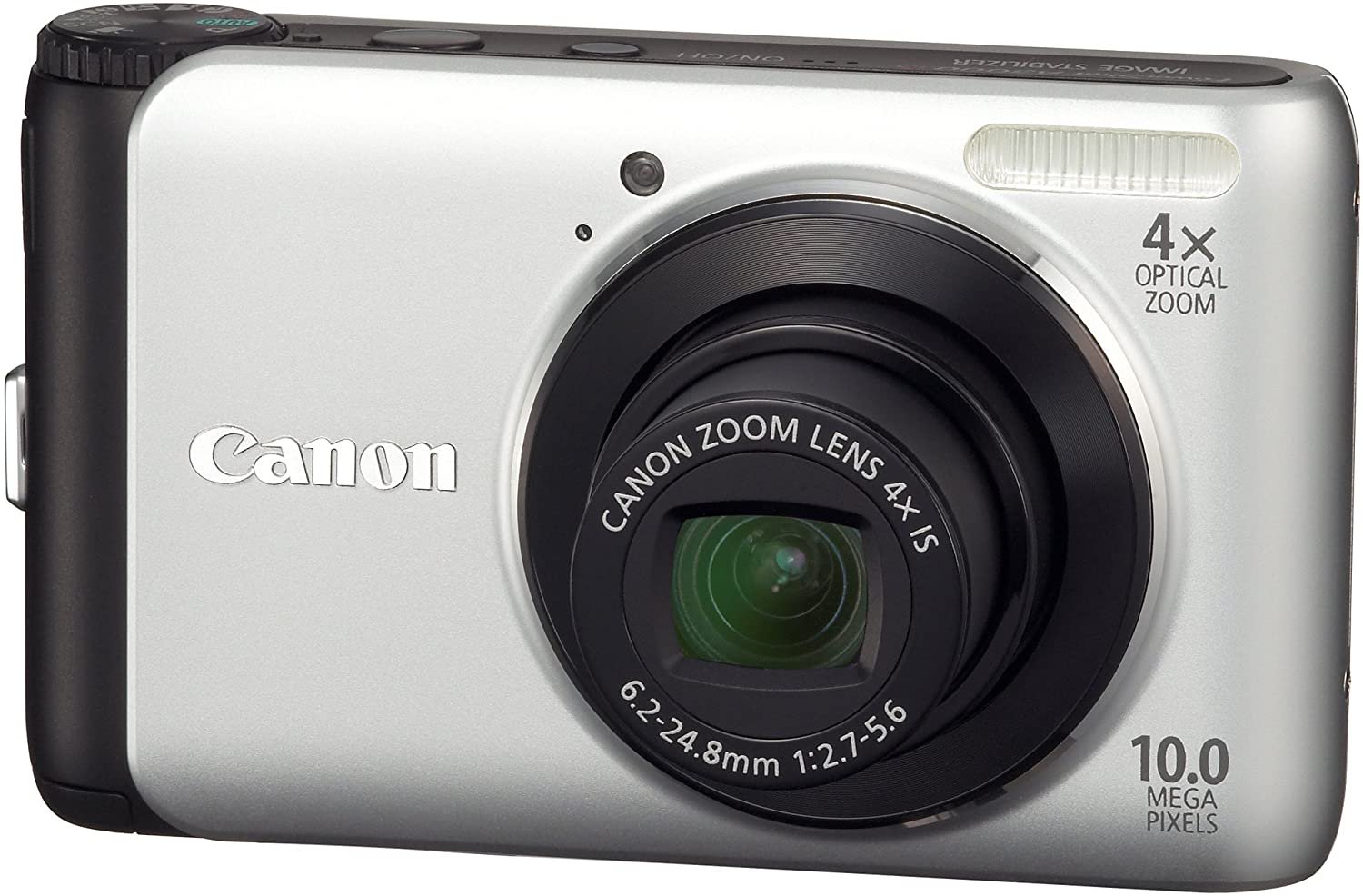 Canon PowerShot A3000 IS 10.0MP Digital Camera - Silver #0141