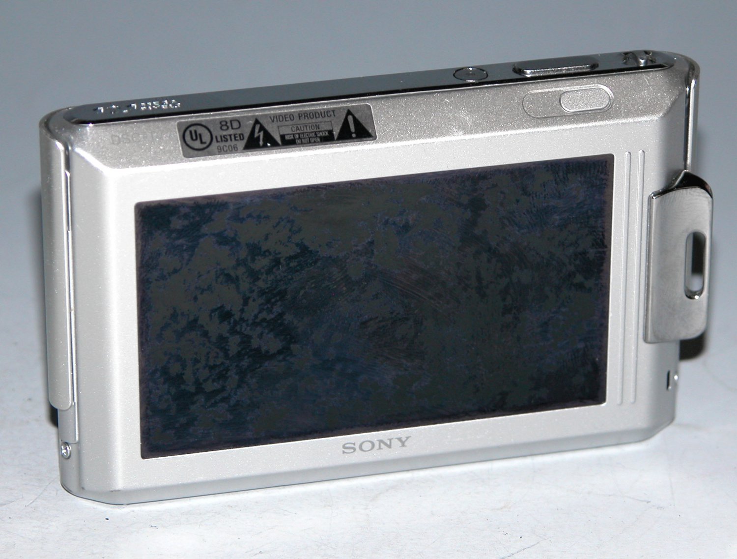 Sony Cybershot DSCT77 10.1MP Digital Camera Silver 8438