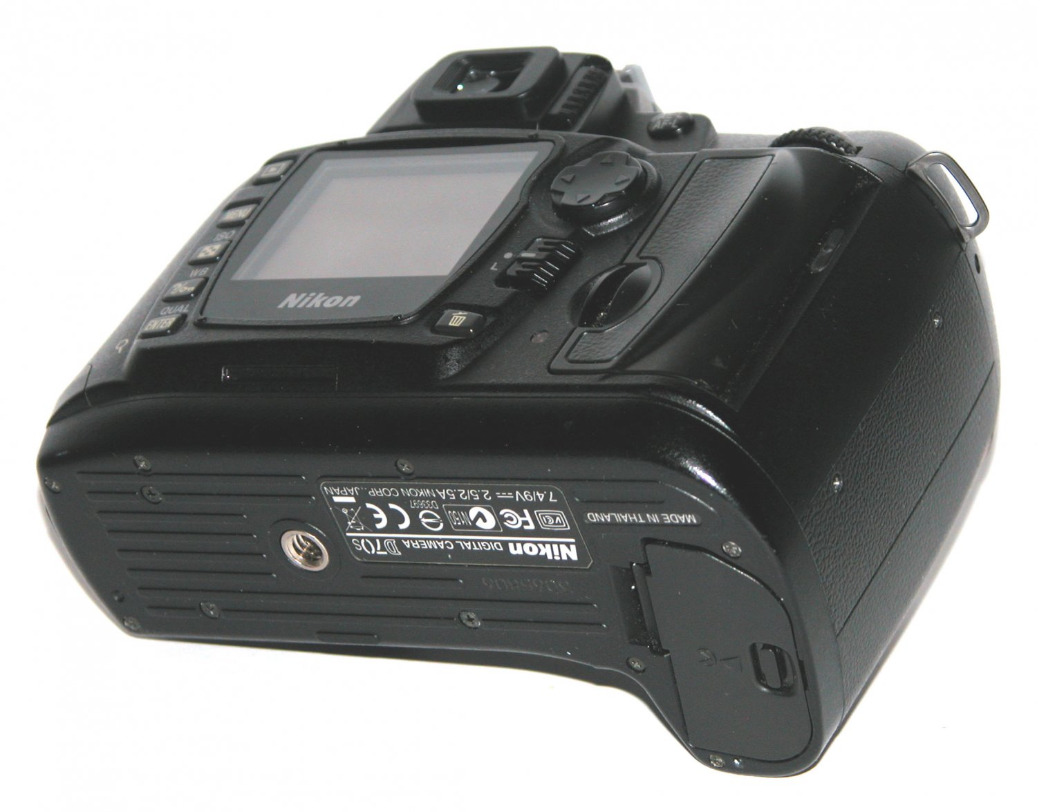 Nikon D70s 6.1MP Digital SLR Camera (Body Only Shutter Count 8541) 5806