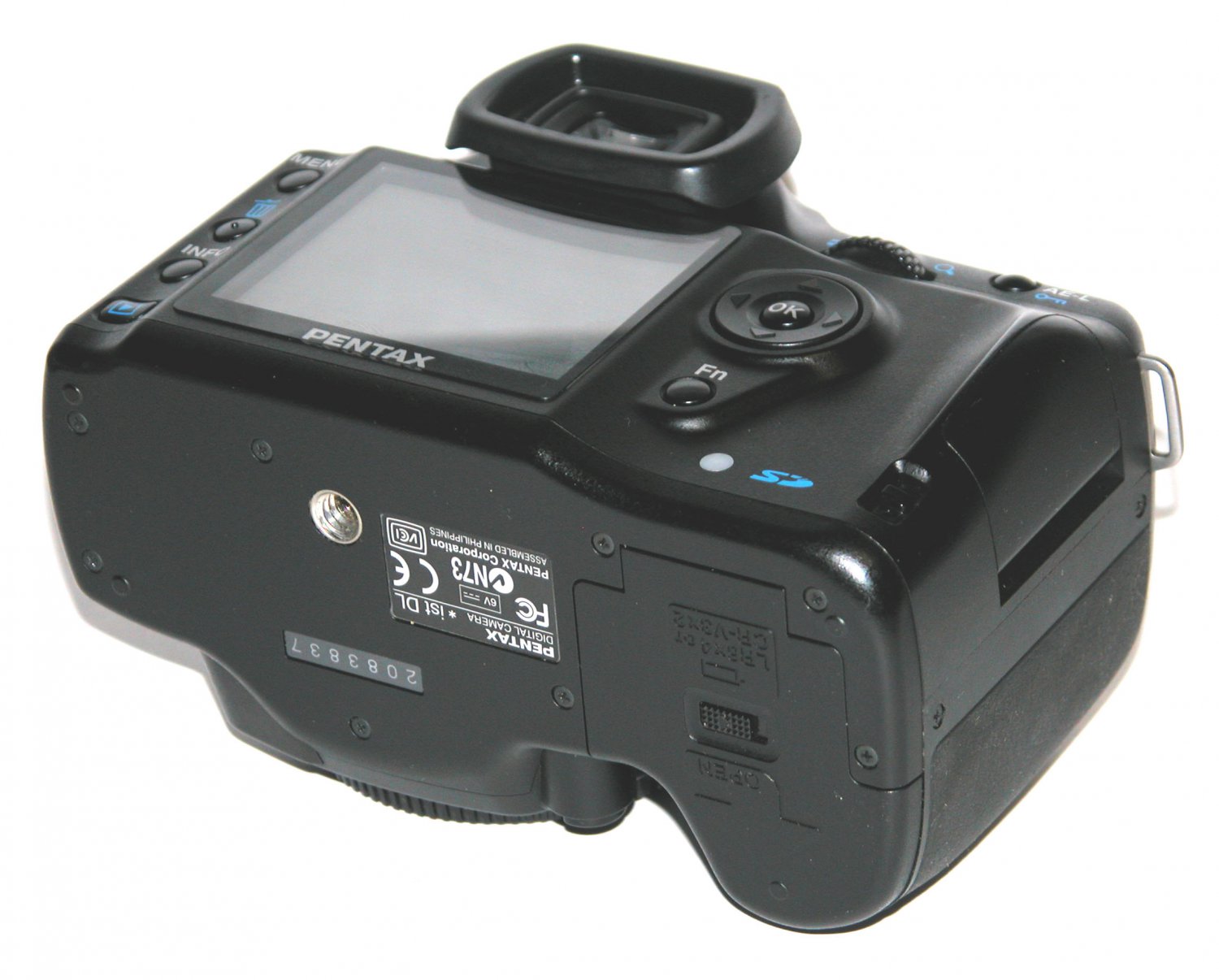 Pentax ist DL 6.1MP Digital SLR Camera (Body Only 3837) Shutter