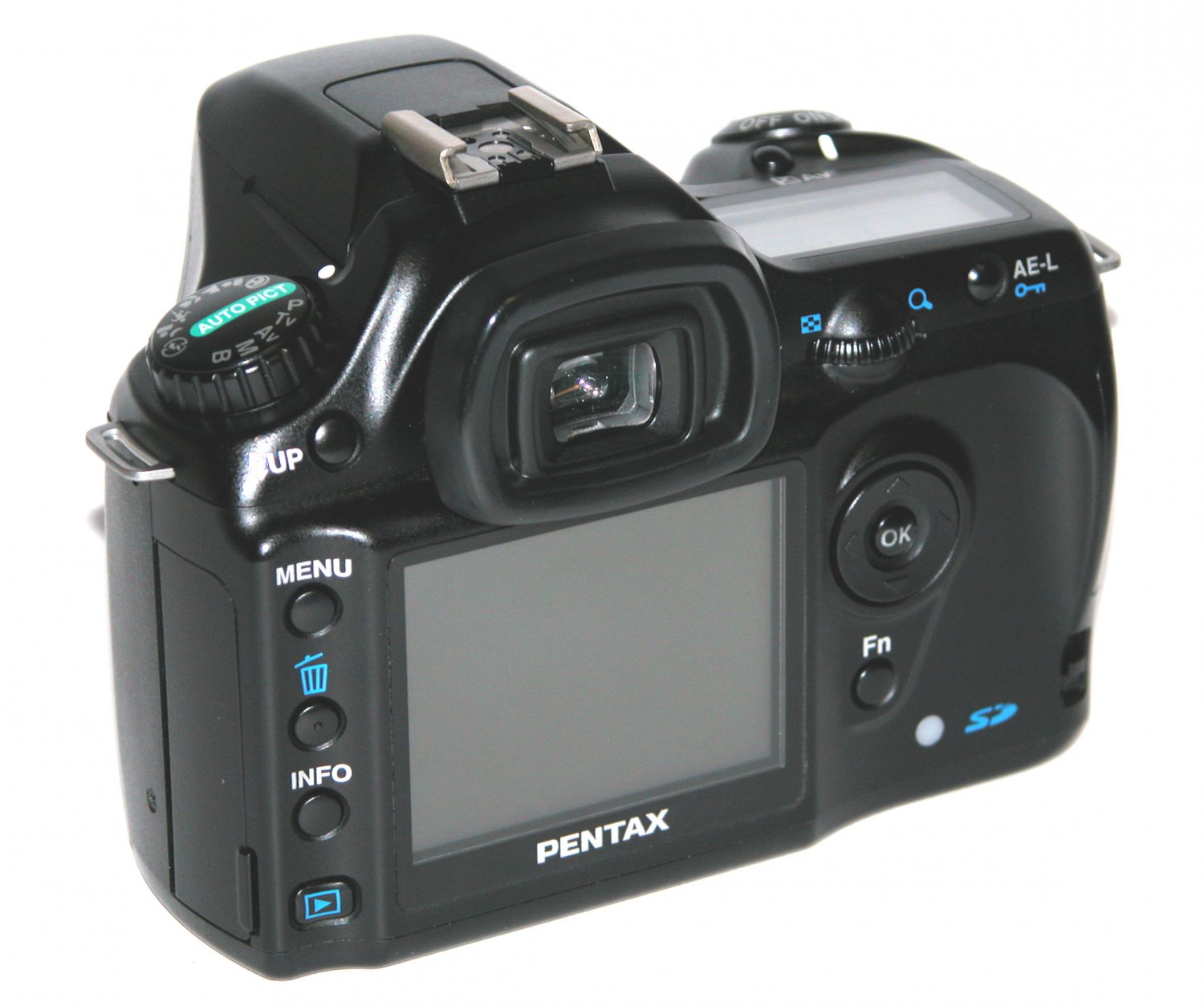 Pentax ist DL 6.1MP Digital SLR Camera (Body Only 5790) Shutter