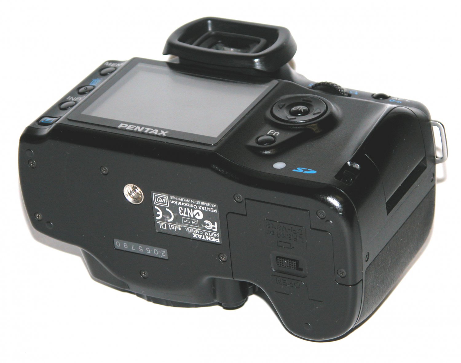 Pentax ist DL 6.1MP Digital SLR Camera (Body Only #5790) - Shutter