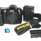 Nikon D50 6.1 MP Digital SLR Camera(Body Only) #4716 **Only 874 Shutter Clicks**
