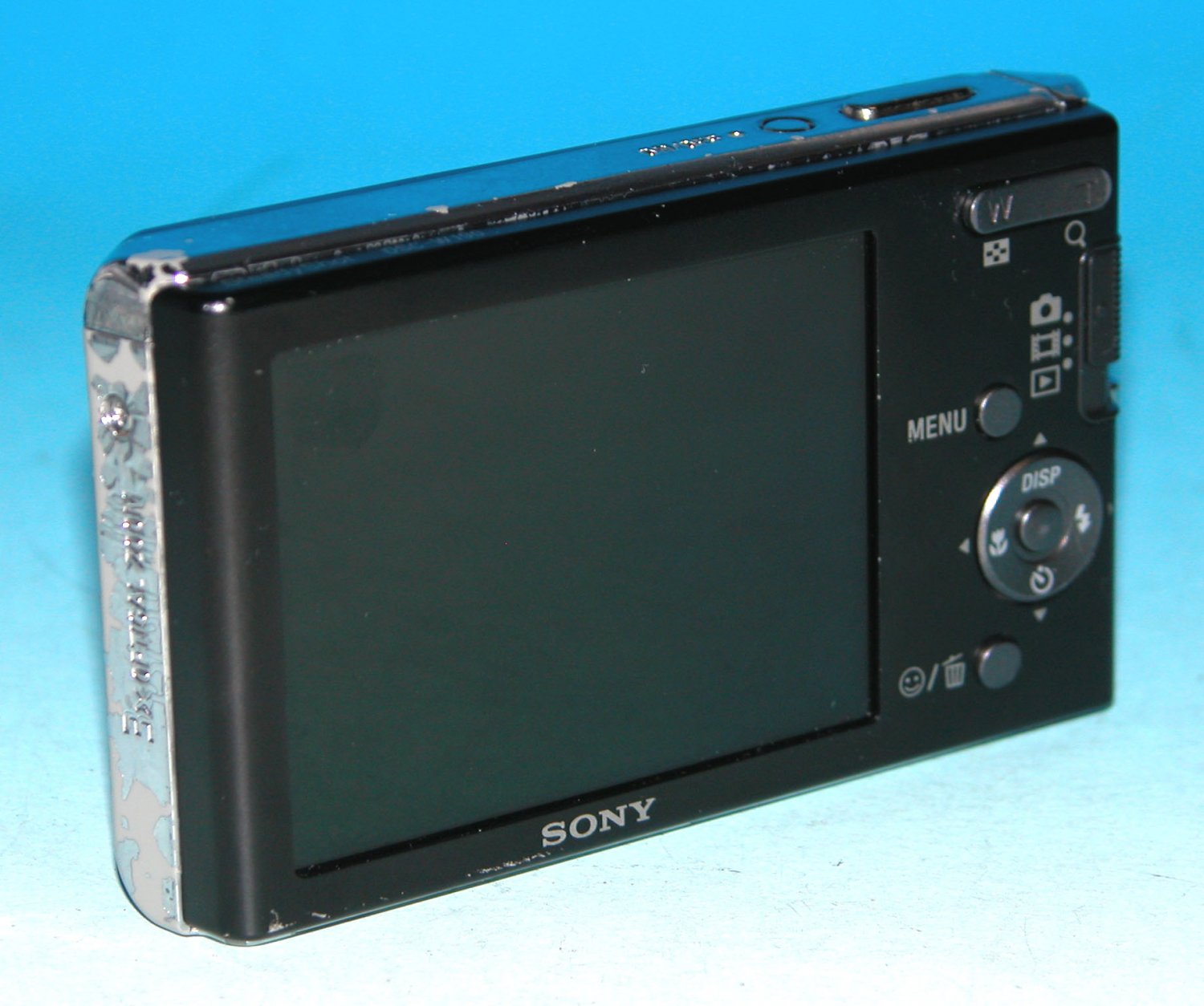 Sony Cybershot DSCW190 12.1MP Digital Camera Black 4889