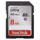 SanDisk Ultra 8GB Class 10 SDHC Memory Card Up to 40MB/s