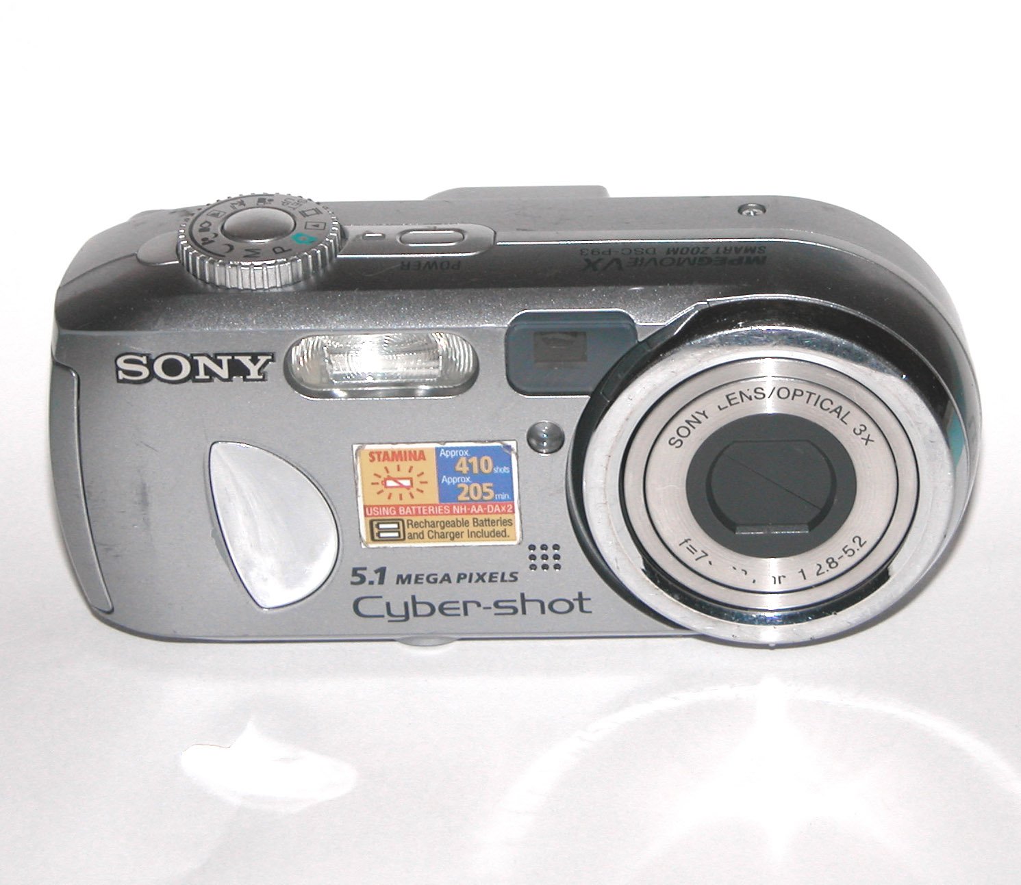 Sony Cybershot DSCP93 5.1MP Digital Camera (Japan Model) 6217