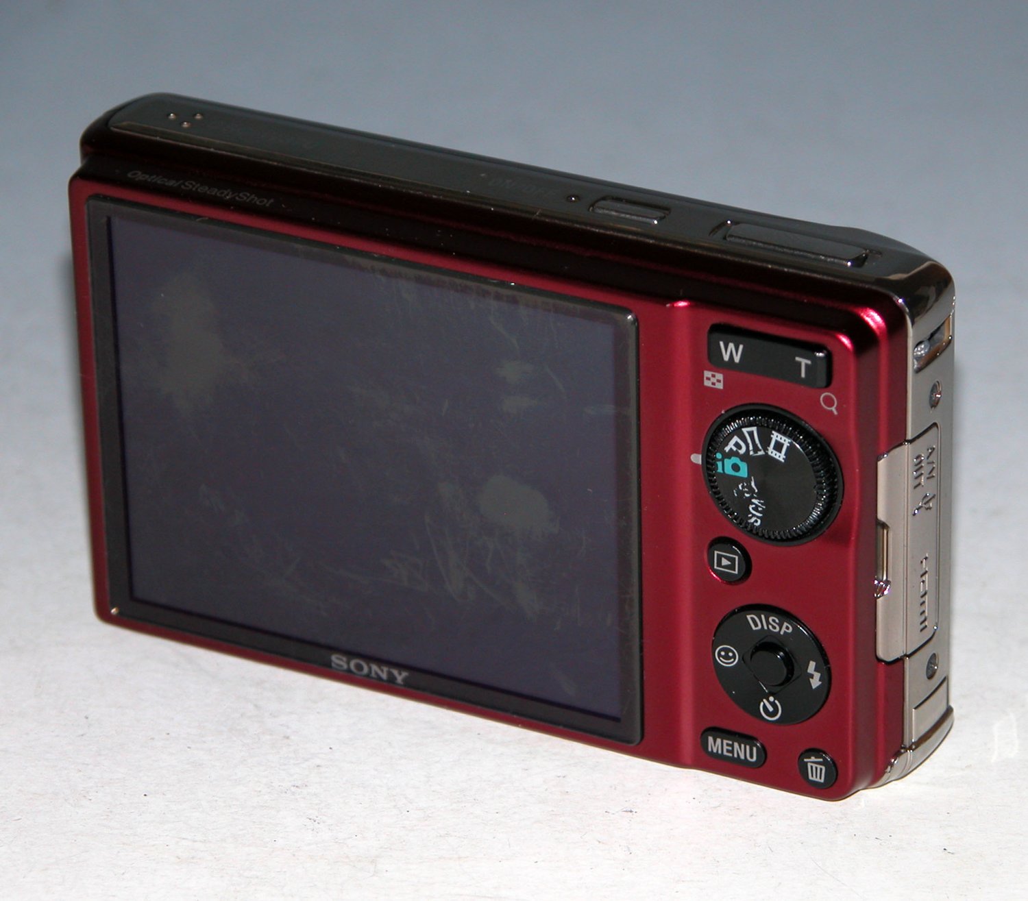 Sony Cybershot DSCW370 14.1MP Digital Camera Red 7578