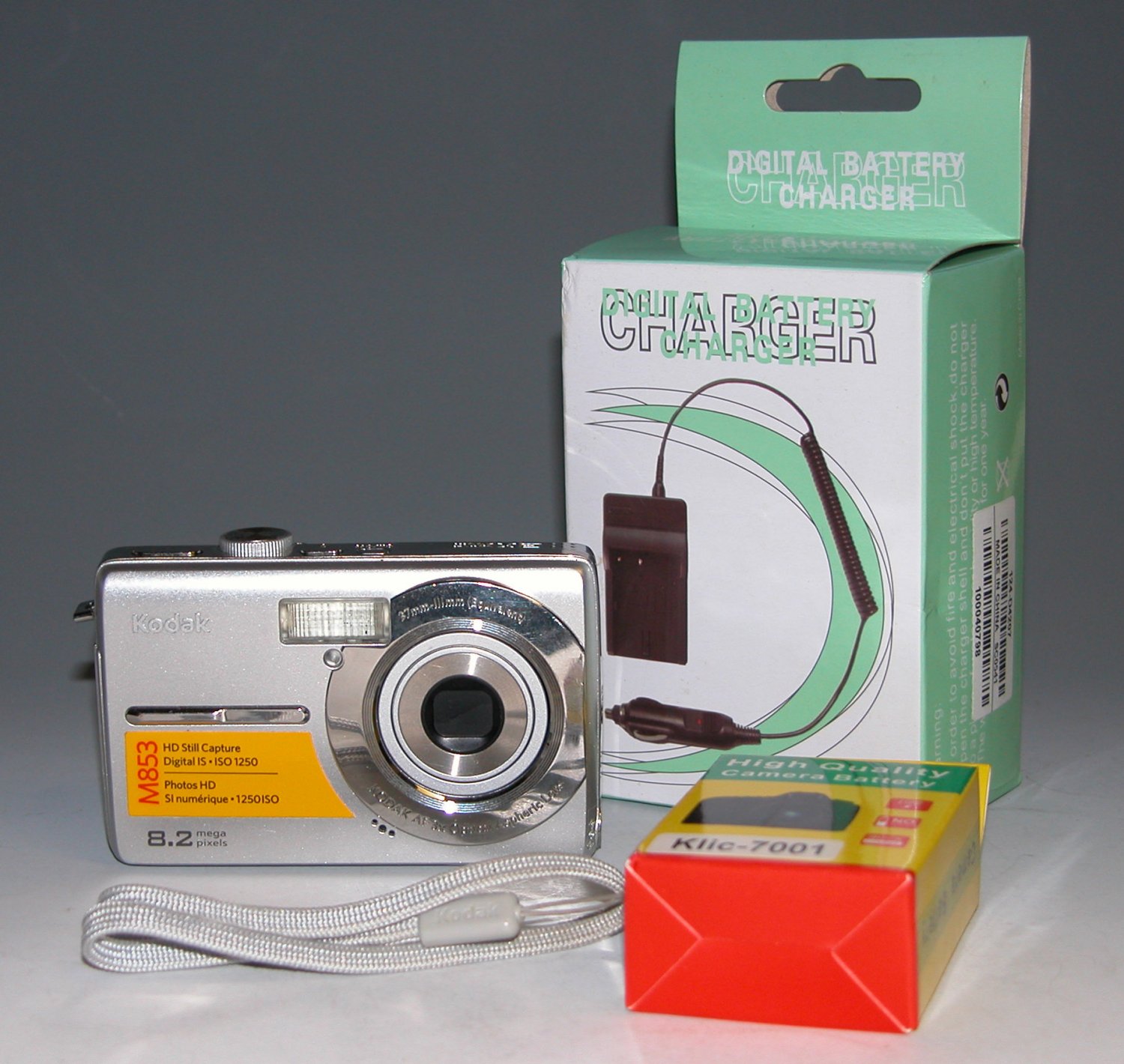 Kodak EasyShare MD853 8.2MP Digital Camera - Silver #1994