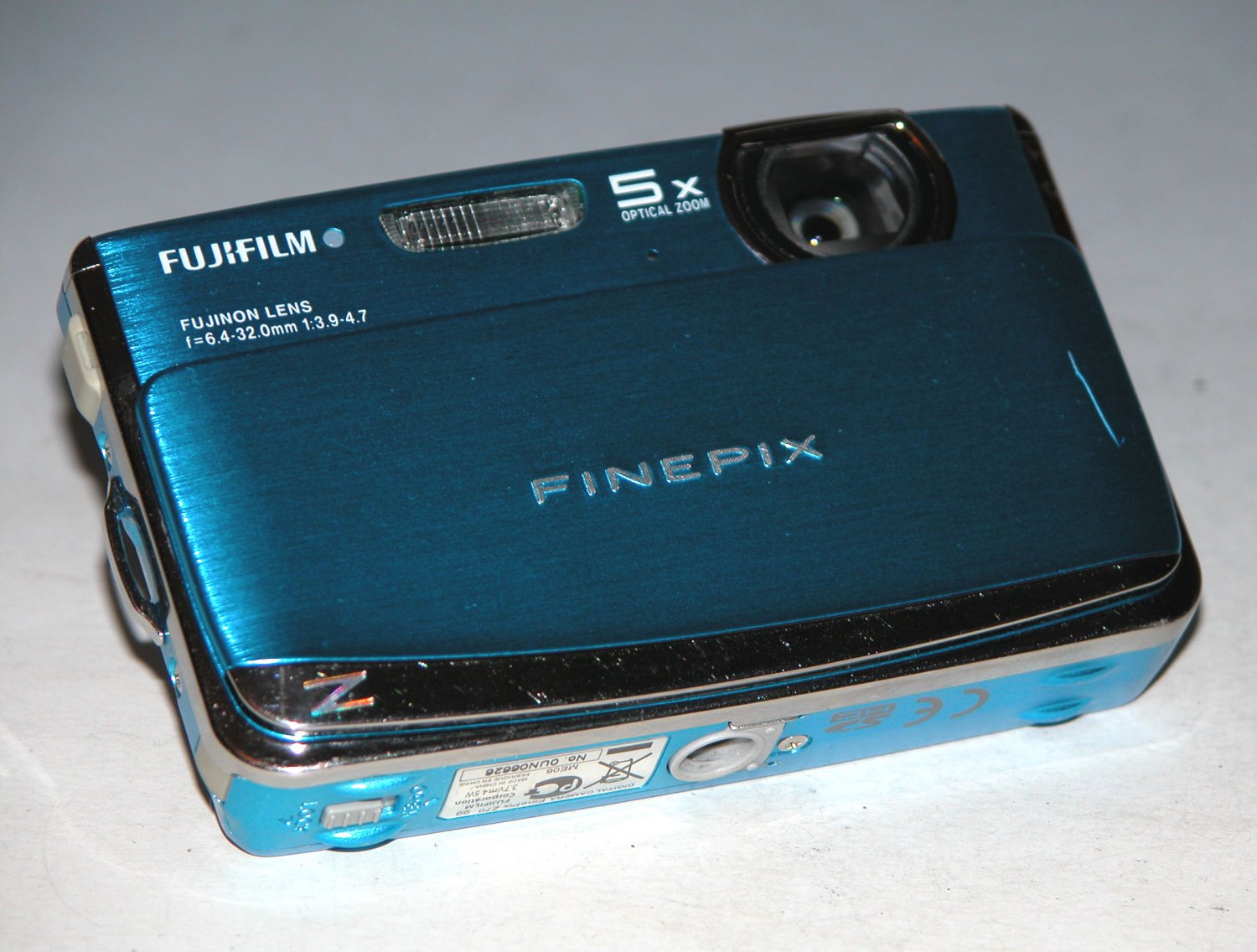 Fujifilm FinePix Z70 12.2MP Digital Camera Blue 6626