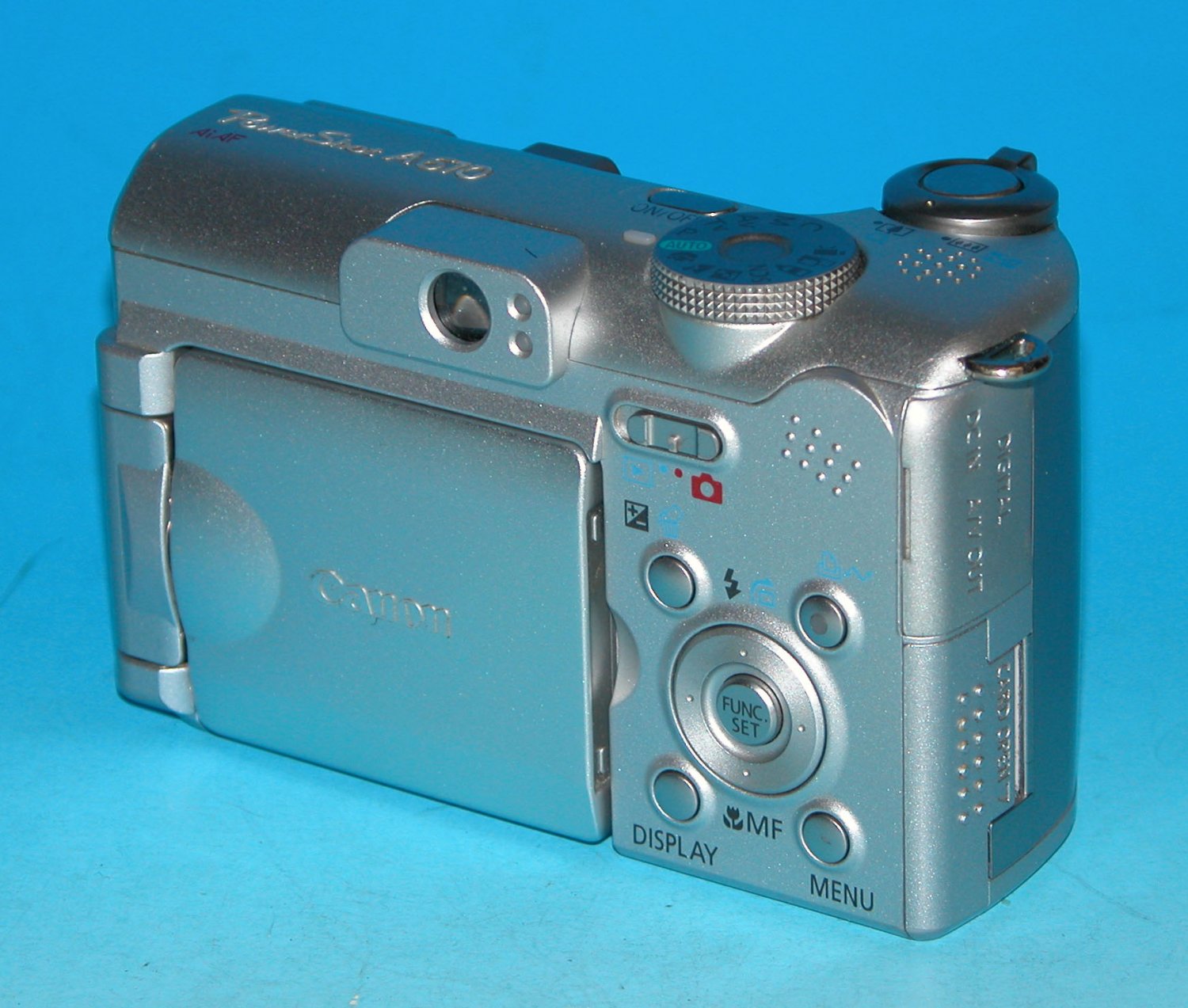 Canon PowerShot A610 5.0MP Digital Camera Silver 3085