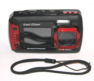 iON Cool-iCam Tough Waterproof Shockproof 14MP Digital Selfie Camera #1994
