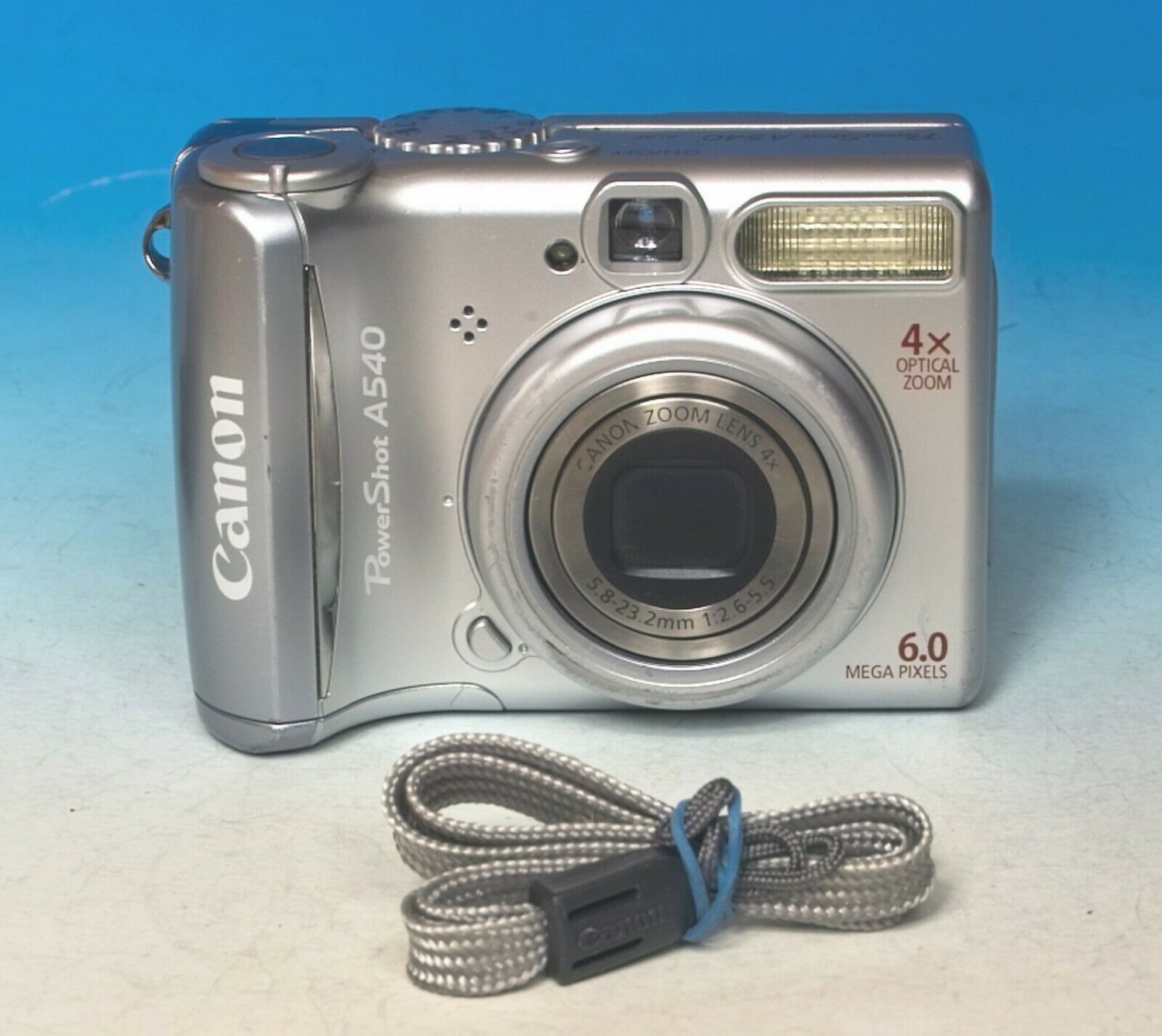 Canon PowerShot A540 6.0MP Digital Camera Silver 6863