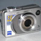 Sony Cyber-shot DSC-W1 5.1MP Digital Camera - Silver #8946