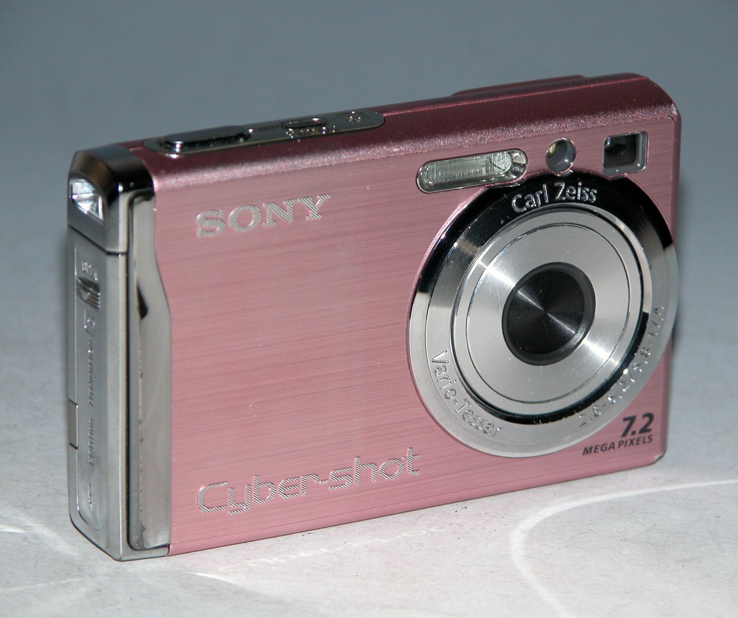 Sony Cybershot DSCW80 7.2MP Digital Camera Pink 2188