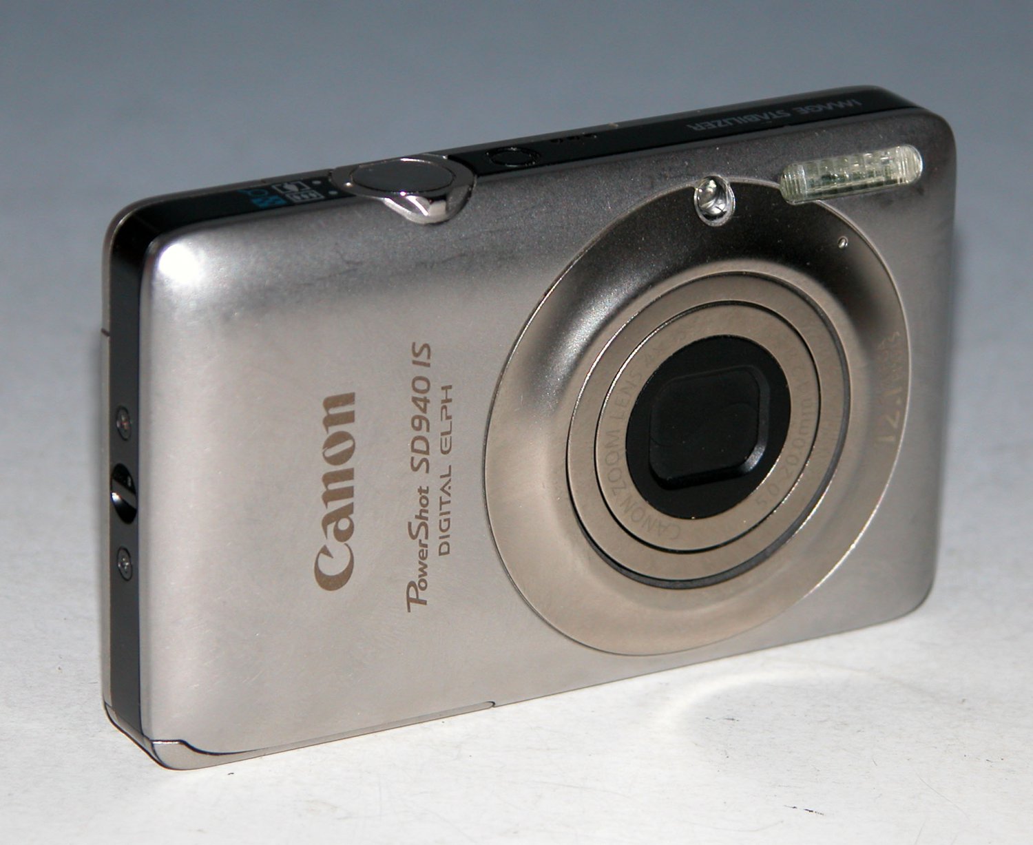 Canon PowerShot Digital ELPH SD940IS 12.1MP Digital Camera - Silver #1054