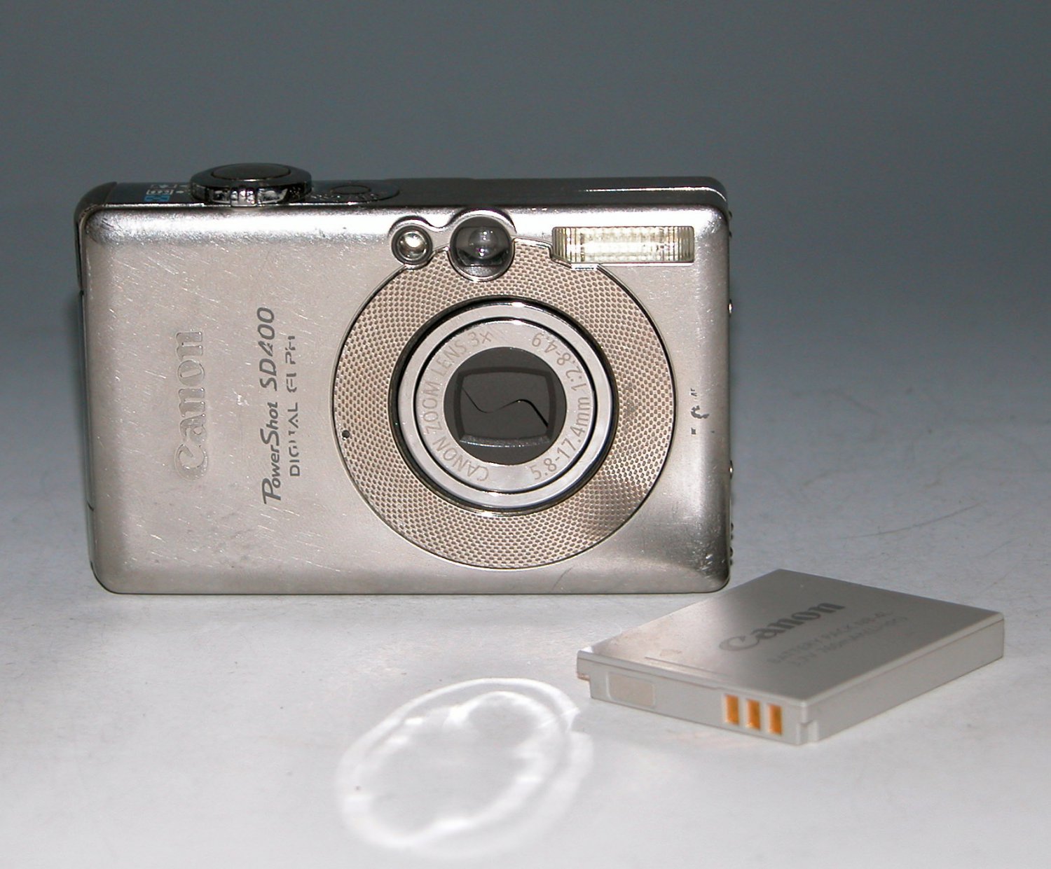 Canon PowerShot Digital ELPH SD400 5.0MP Digital Camera #6721