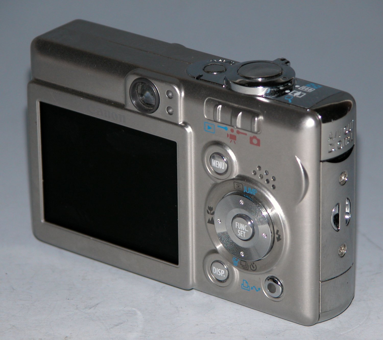 Canon PowerShot Digital IXUS 50 5.0MP Digital Camera Silver 7517