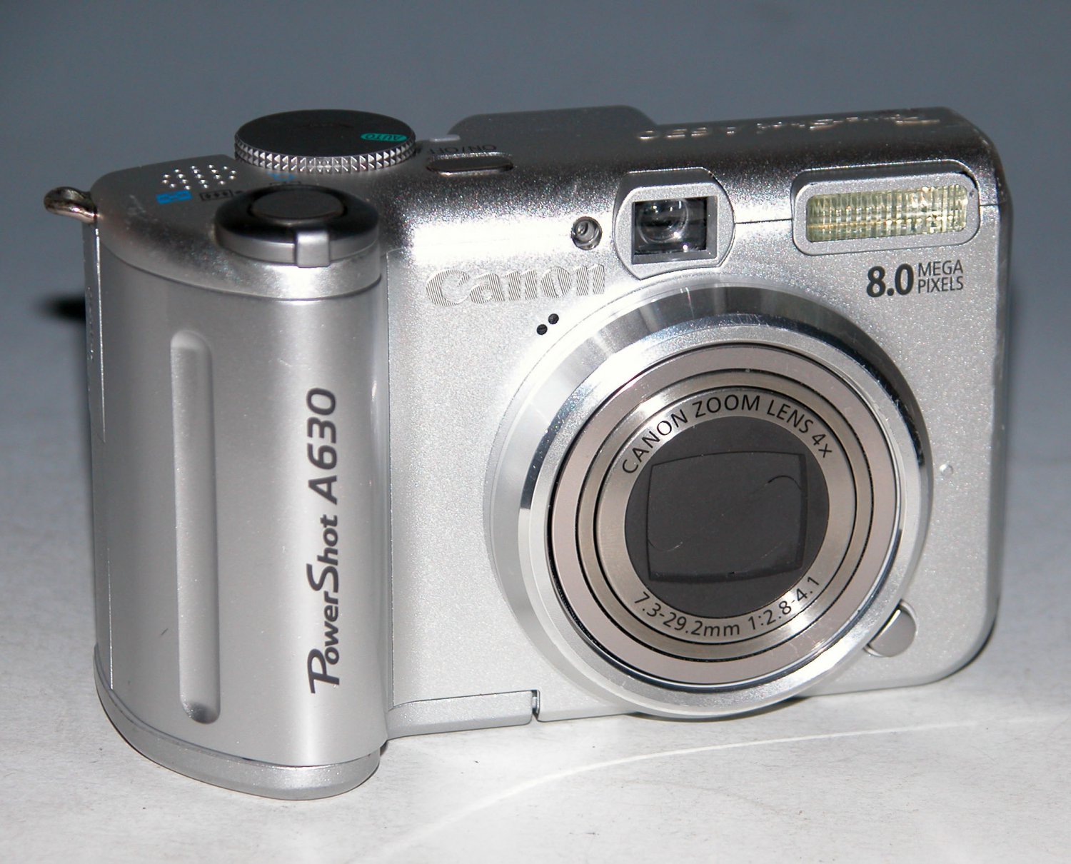 Canon PowerShot A630 8.0MP Digital Camera Silver 6682