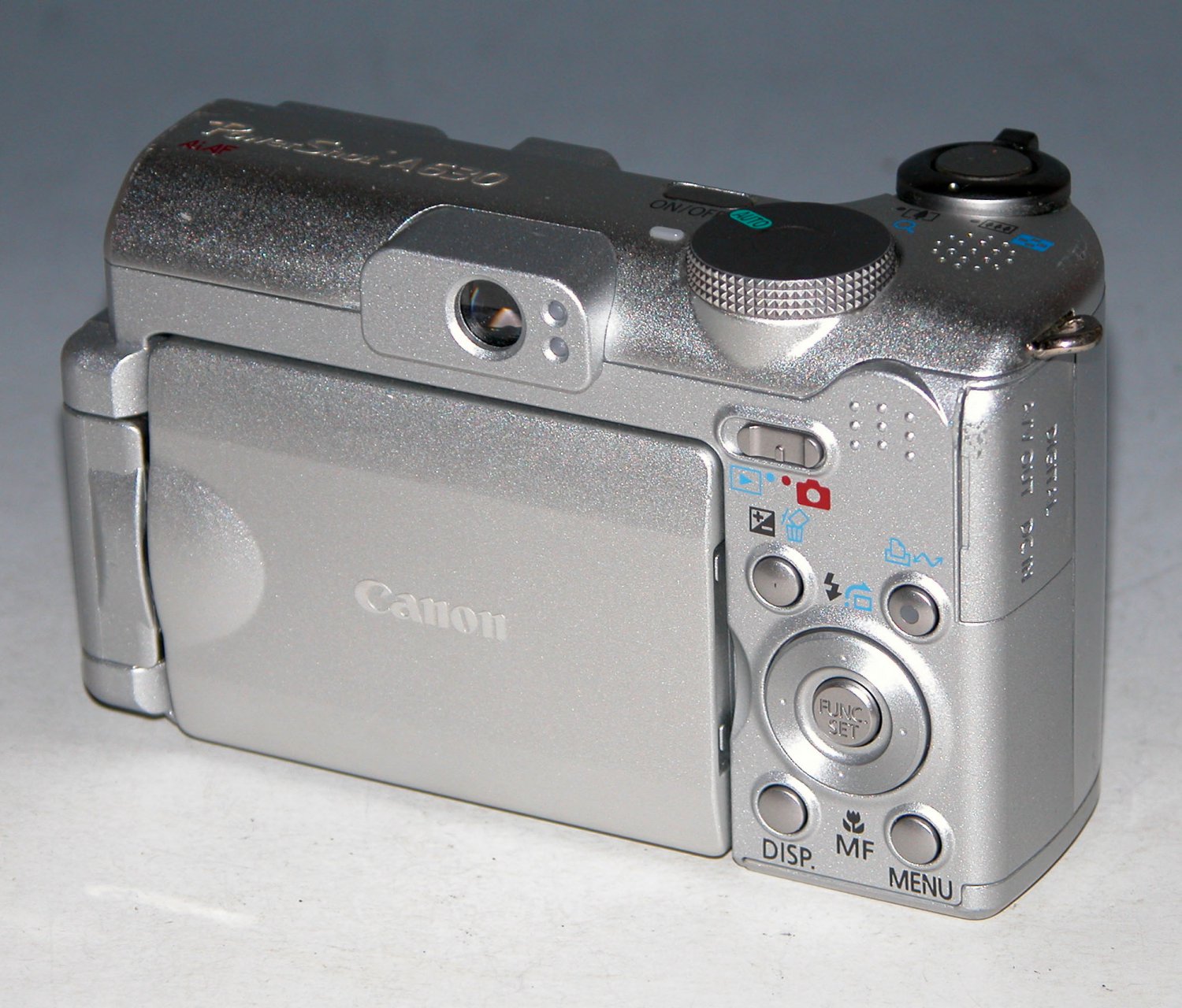 Canon PowerShot A630 8.0MP Digital Camera - Silver #6682