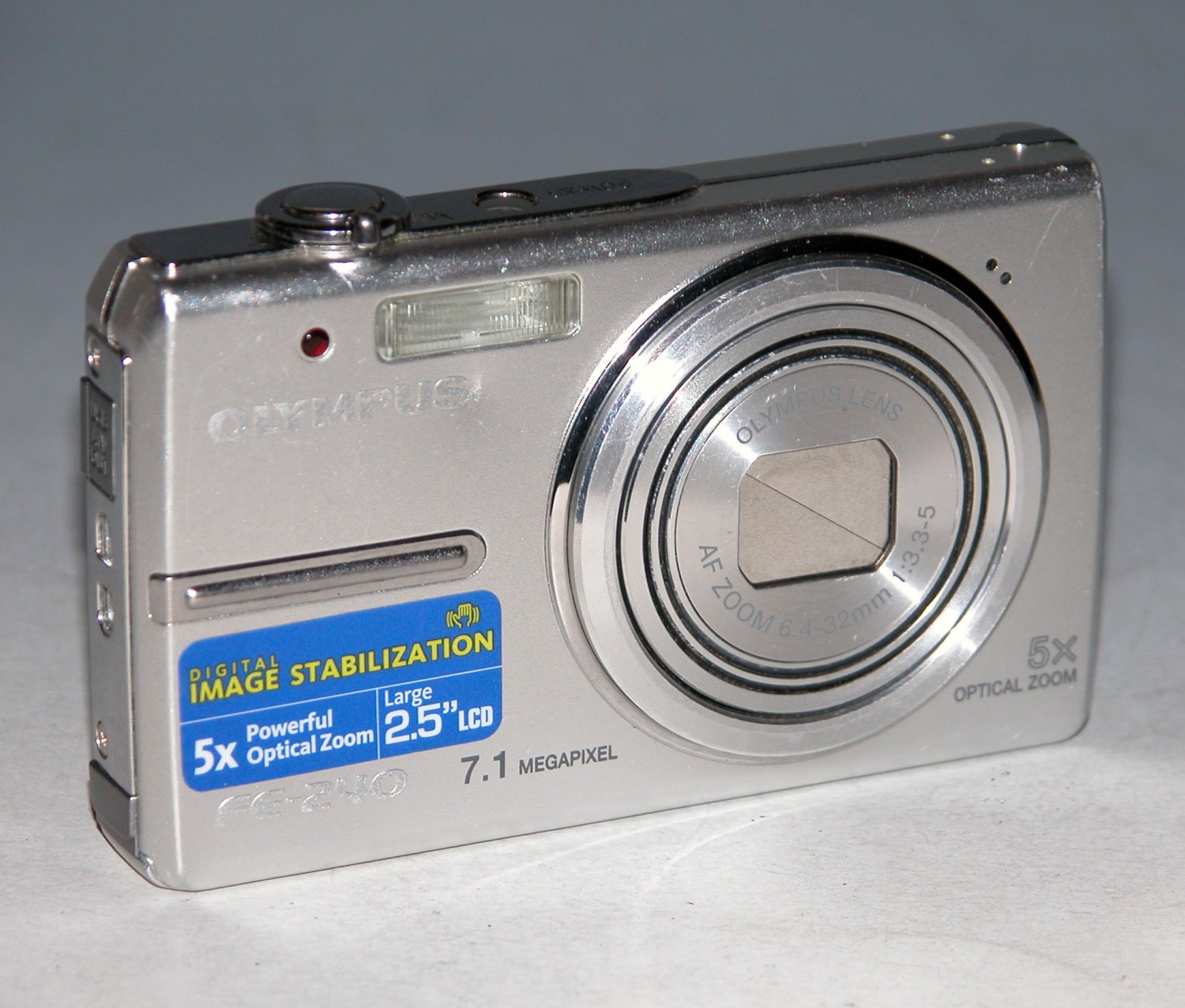 Olympus FE-240 7.1MP Digital Camera - Silver #7214