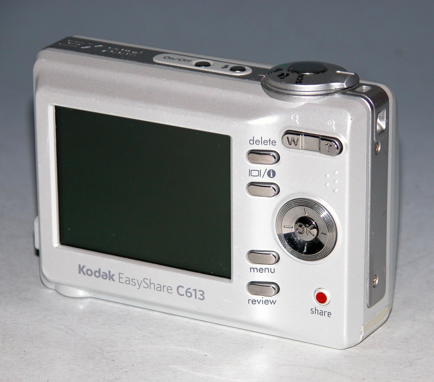 Kodak EasyShare C613 6.2MP Digital Camera - White #3378