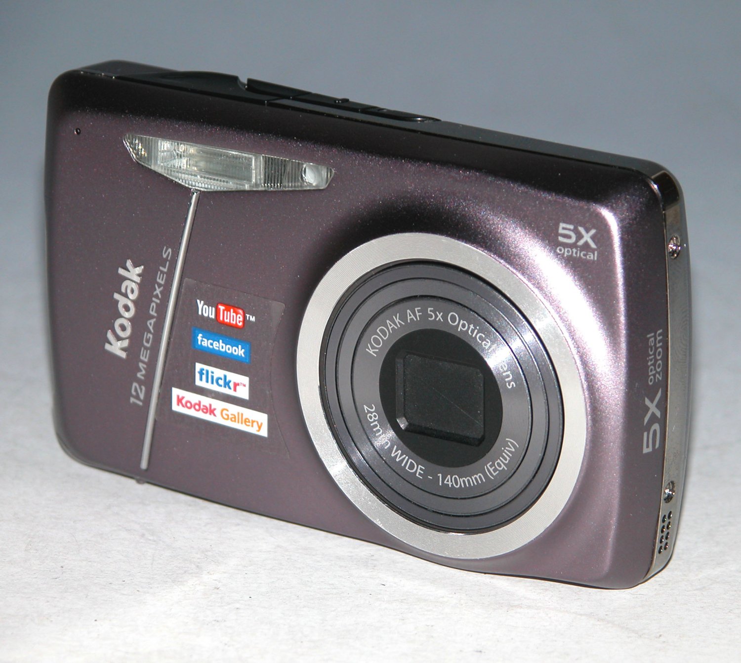 Kodak EasyShare M550 12.3MP Digital Camera - Purple  #6348