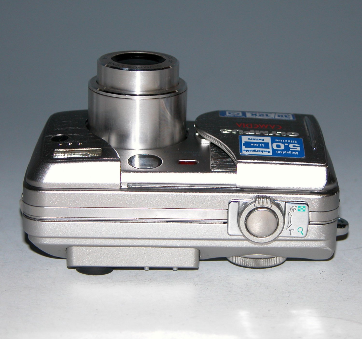 Olympus Camedia C-50 Zoom 5.0mp Digital Camera - Silver #6825