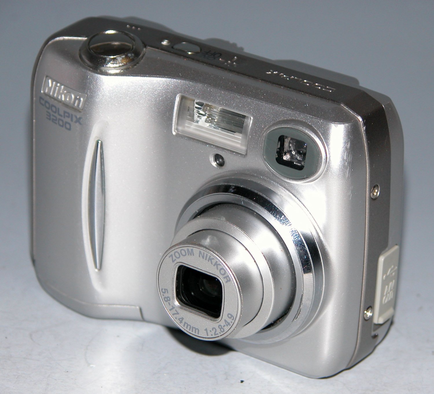 Nikon Coolpix 3200 3.2MP Digital Camera - Silver # 1726