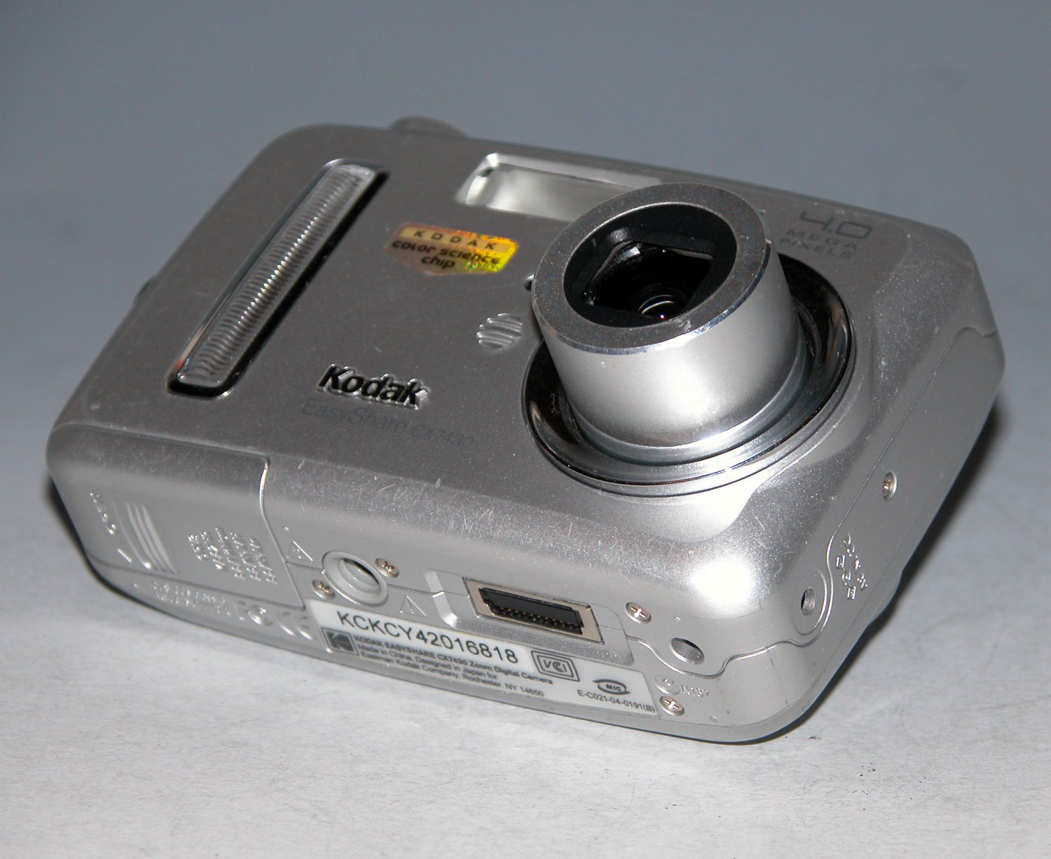 Kodak EasyShare CX7430 4.0MP Digital Camera 6818