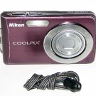 Nikon COOLPIX S210 8.0MP Digital Camera - Plum #0353