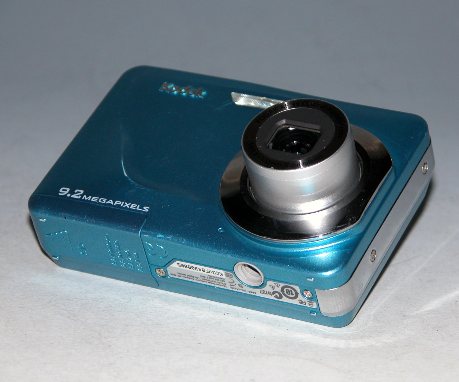 Kodak EasyShare C160 9.2MP Digital Camera Teal 8965