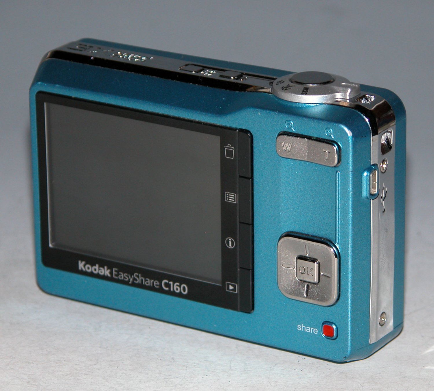 Kodak EasyShare C160 9.2MP Digital Camera Teal 8965