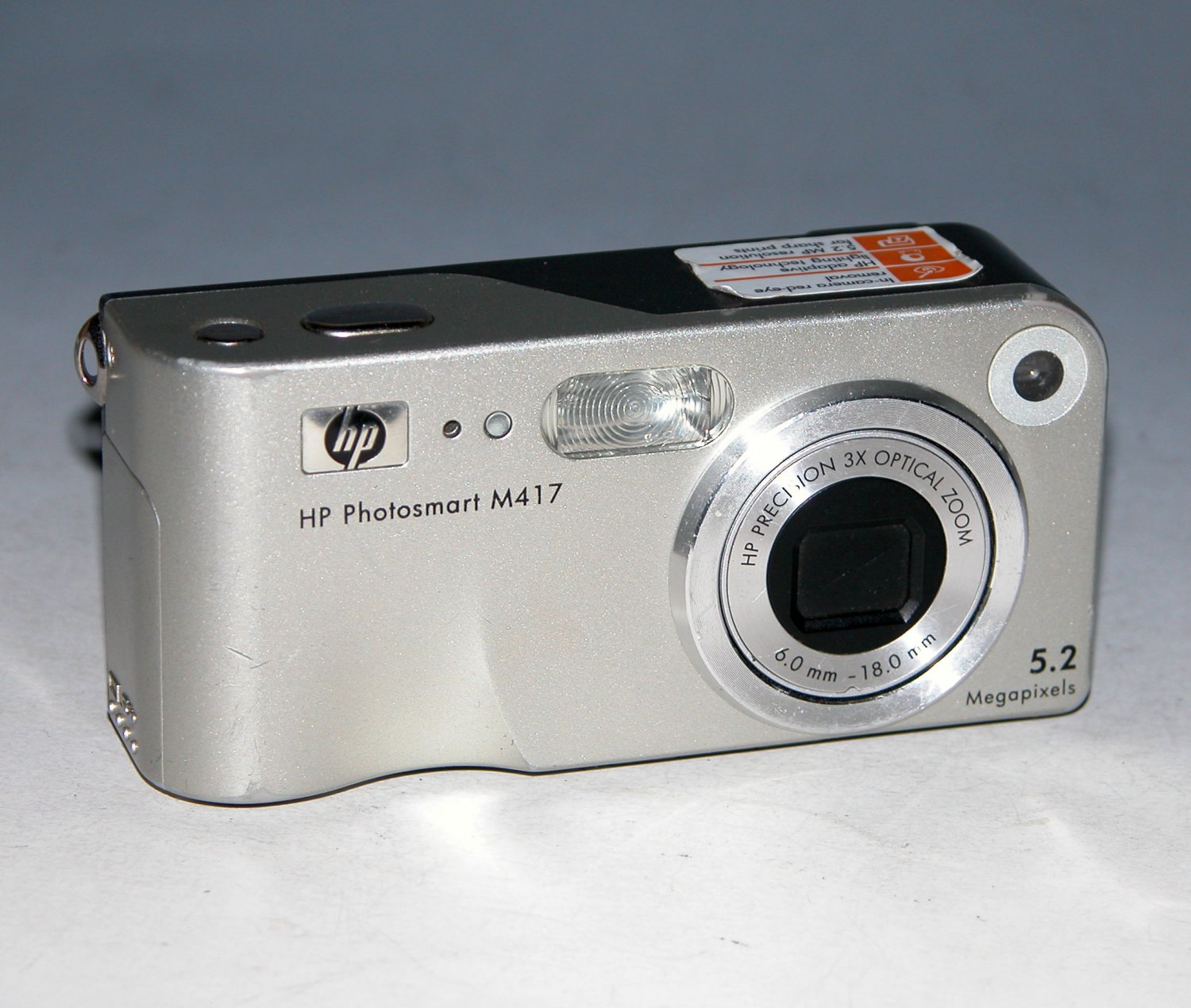 HP PhotoSmart M417 5.2MP Digital Camera - Silver  #58VT