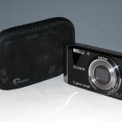 Sony Cyber-shot DSC-W370 14.1MP Digital Camera - Black  #9216