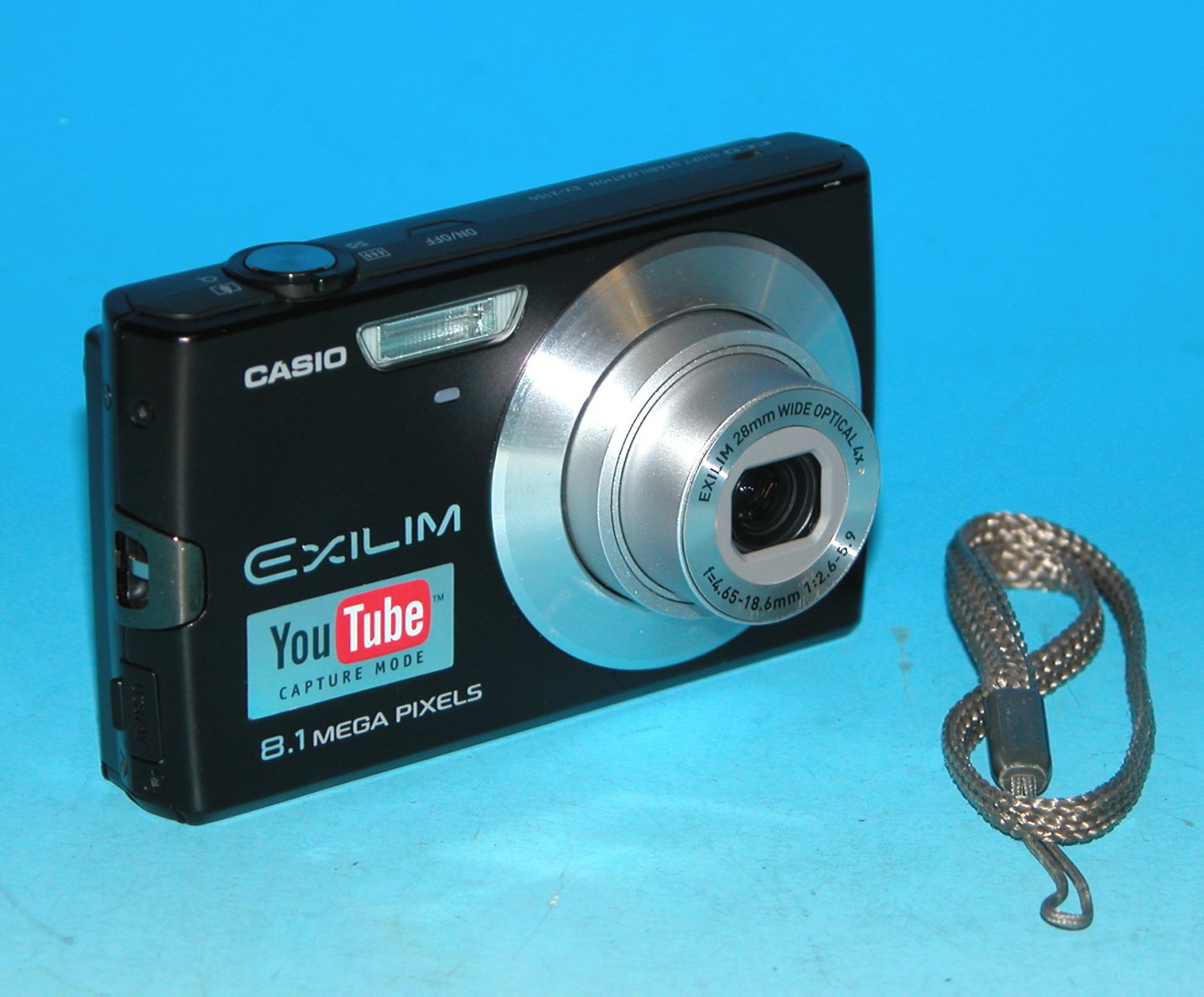 Casio Exilim Zoom EX-Z150 Digital Camera 8.1 MP - Black #1650