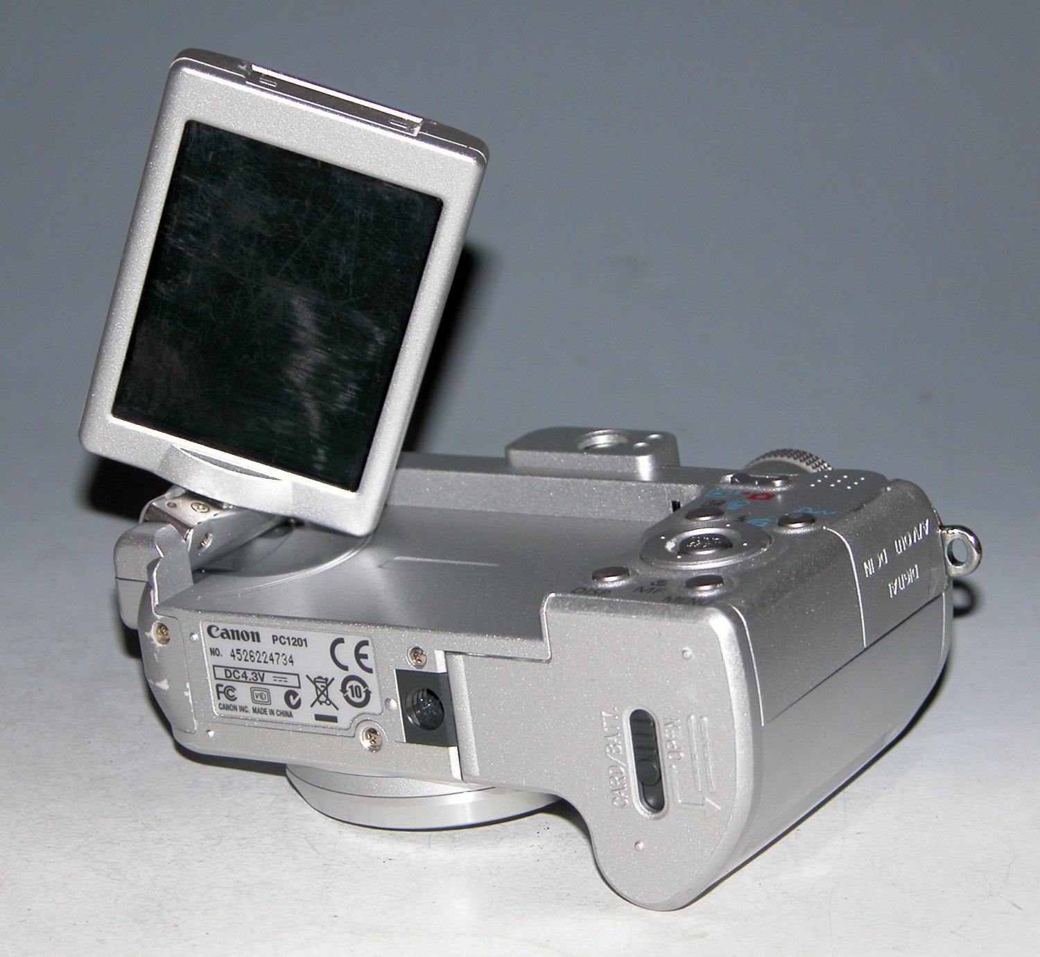 Canon PowerShot A630 8.0MP Digital Camera Silver 4734