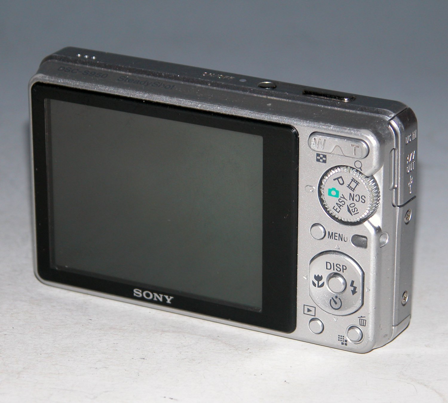 Sony Cybershot DSCS950 10.1MP Digital Camera Silver 6523