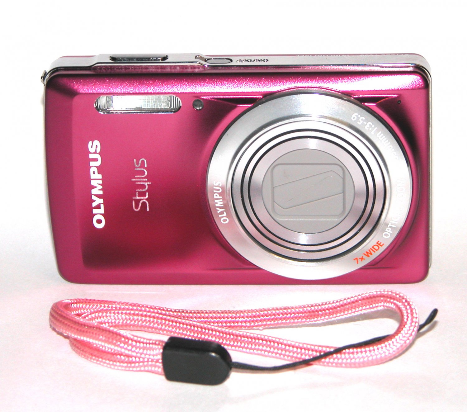 Olympus Stylus 7030 14.0MP Digital Camera Purple 0167