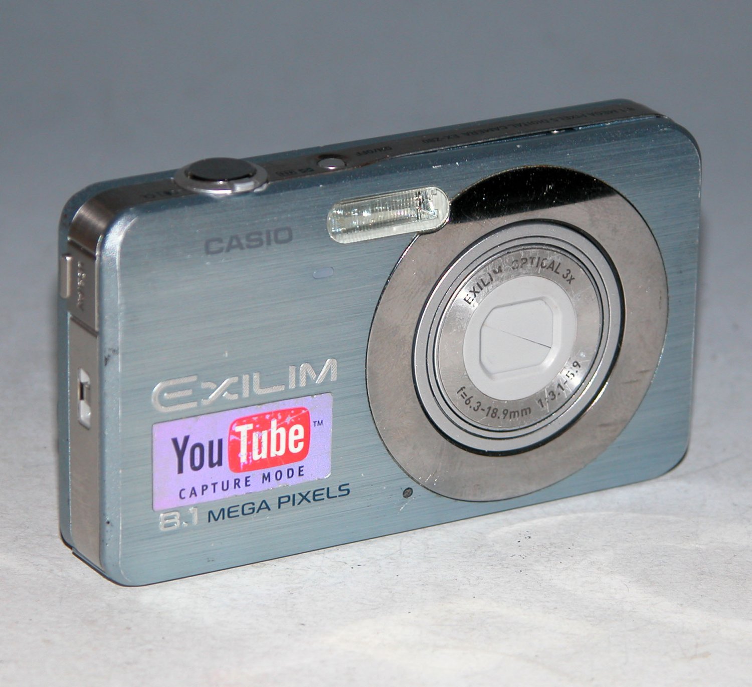Casio EXILIM ZOOM EX-Z80 8.1MP Digital Camera - Light Blue #5141