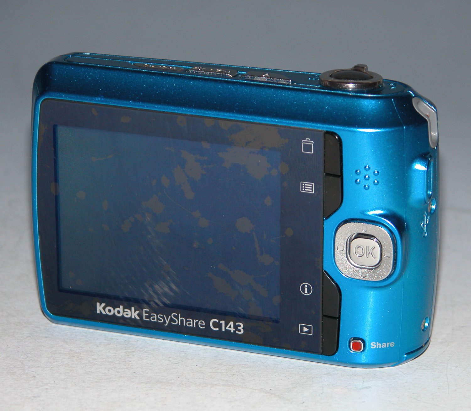 Kodak EasyShare C143 12.0MP Digital Camera Blue 6571