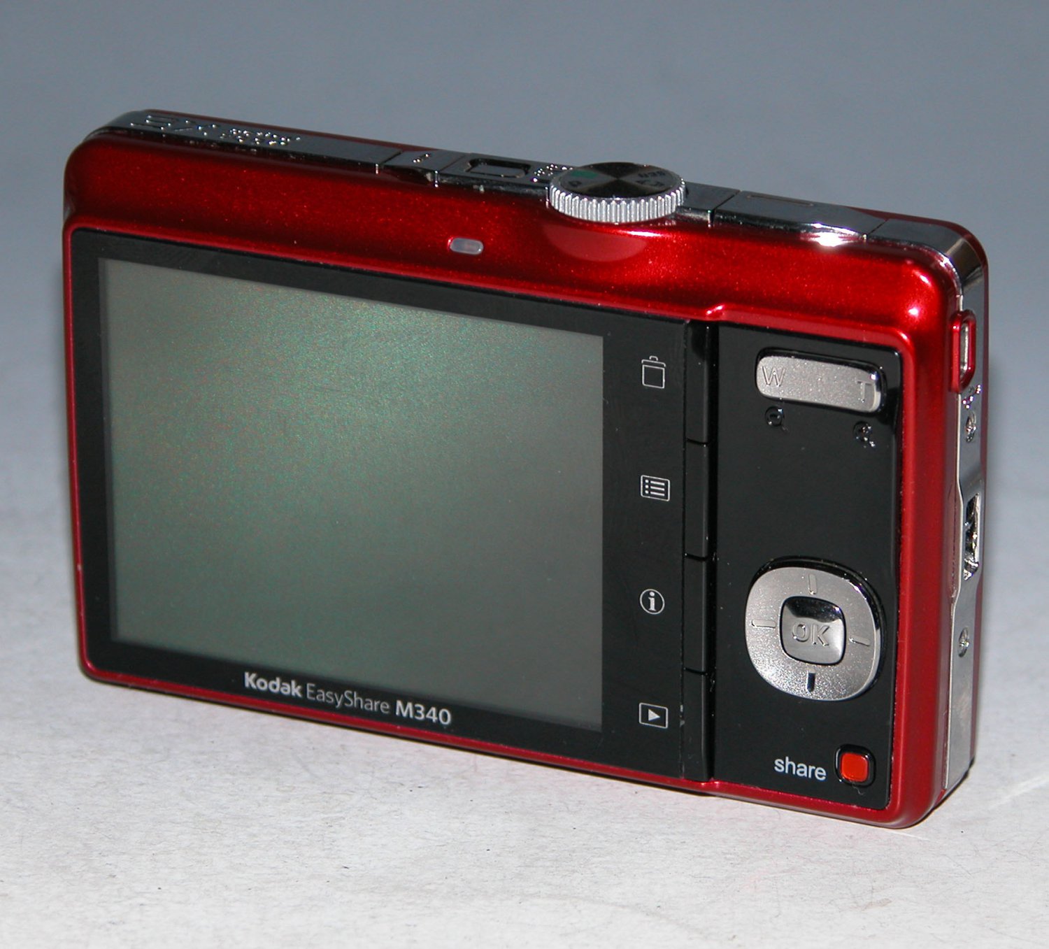 Kodak EasyShare M340 10.2MP Digital Camera Red 4152