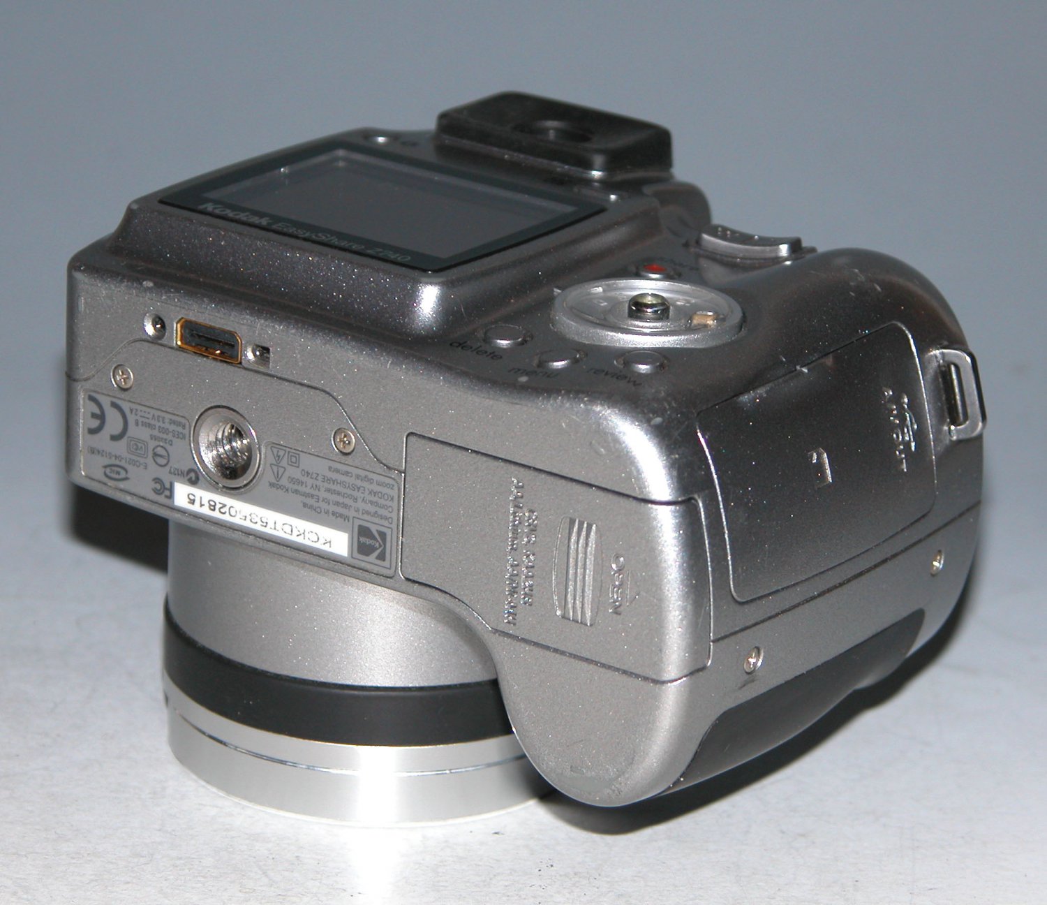 Kodak EasyShare Z740 5.0MP Digital Camera - Silver #2815