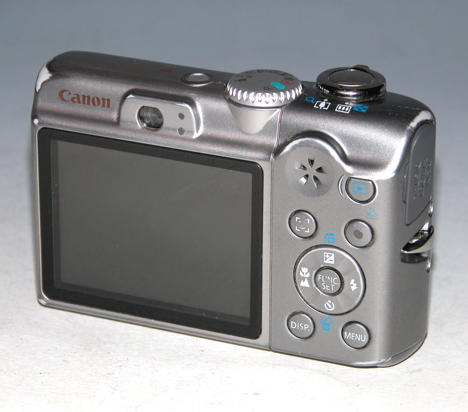 Canon PowerShot A1100 IS 12.1MP Digital Camera Gray 8736