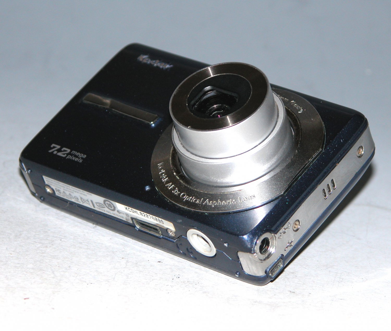 Kodak EasyShare M763 7.2MP Digital Camera Blue 6089