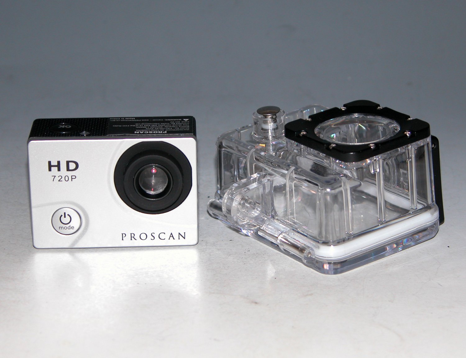 Proscan Action Camera Underwater Waterproof 30M 2" LCD Wide Angle View 720P HD