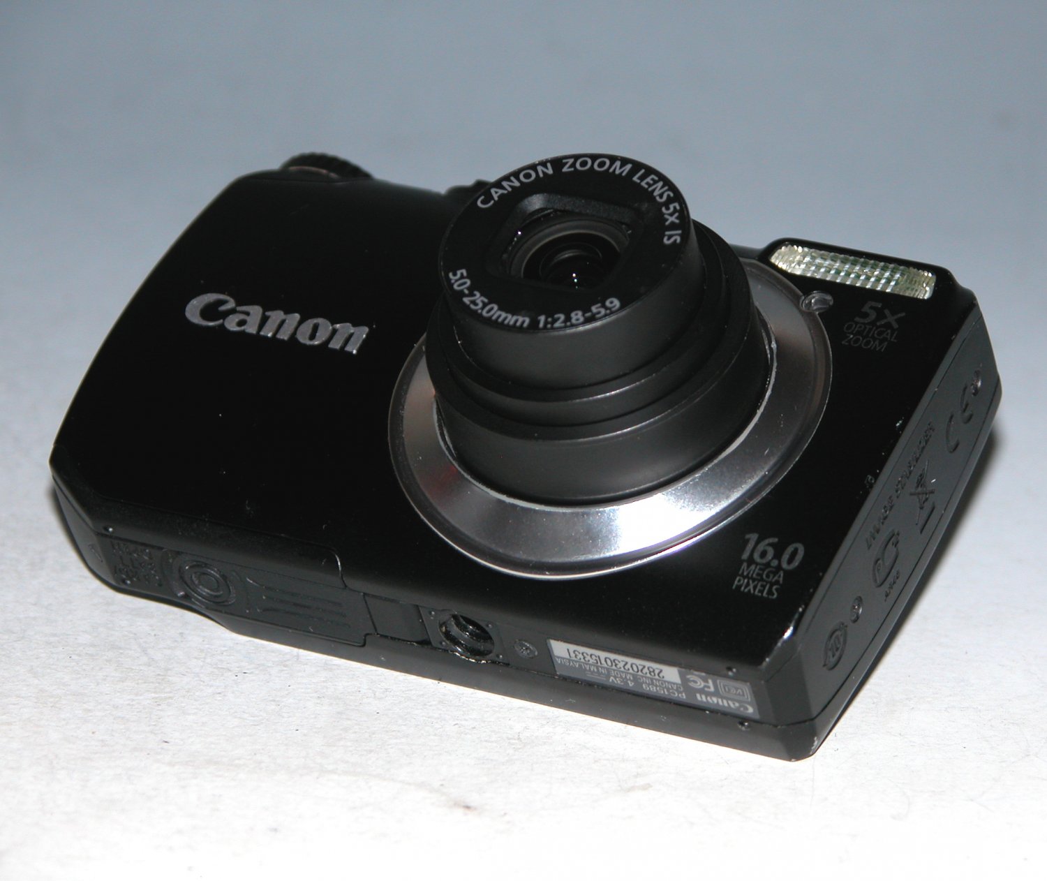 Canon PowerShot A3300 IS 16.0MP Digital Camera - Black #5331