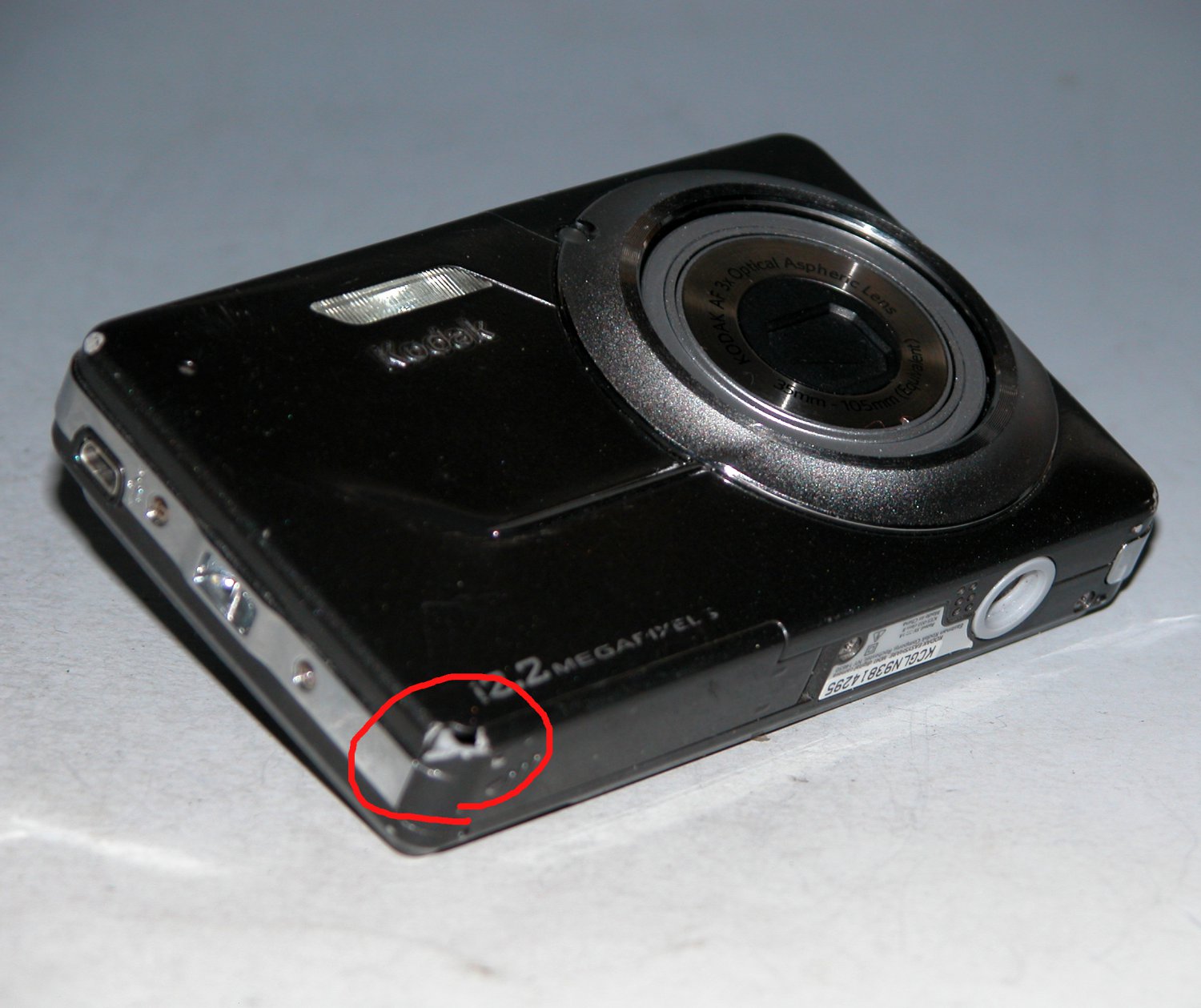 Kodak EasyShare MD41 12.2MP Digital Camera Black 4295